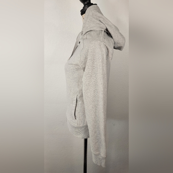 Lululemon 4 Hooded Zip Up Jacket Gray - Picture 6 of 7